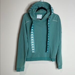 Kappa x C2H4 | Hoodie in Turquoise Size XS